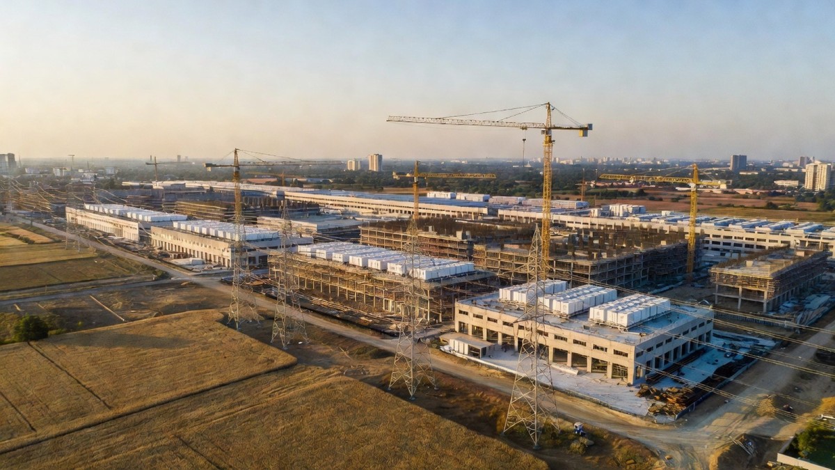 TCS Just Committed $7.4 Billion to a One-Gigawatt Data Center — the Services Era Is Over