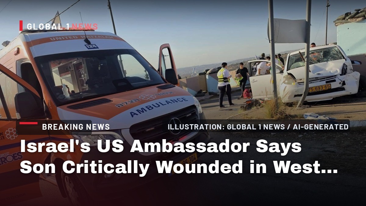 Israel's US Ambassador Says Son Critically Wounded in West Bank Ramming Attack