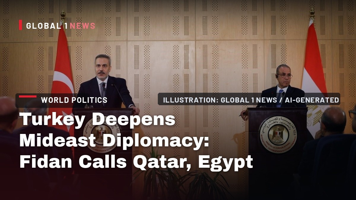 Turkey Deepens Mideast Diplomacy: Fidan Calls Qatar, Egypt
