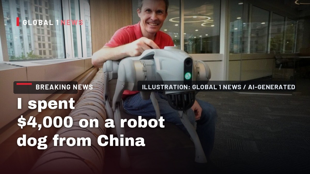 I spent $4,000 on a robot dog from China