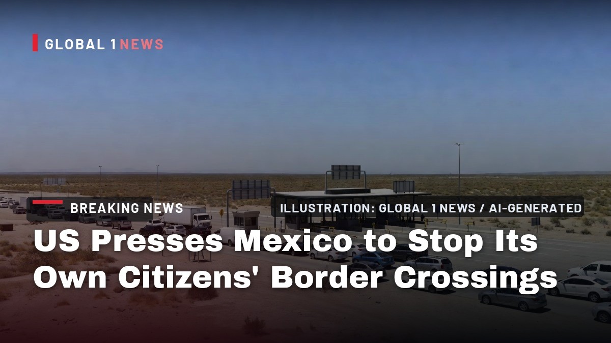 US Presses Mexico to Stop Its Own Citizens' Border Crossings
