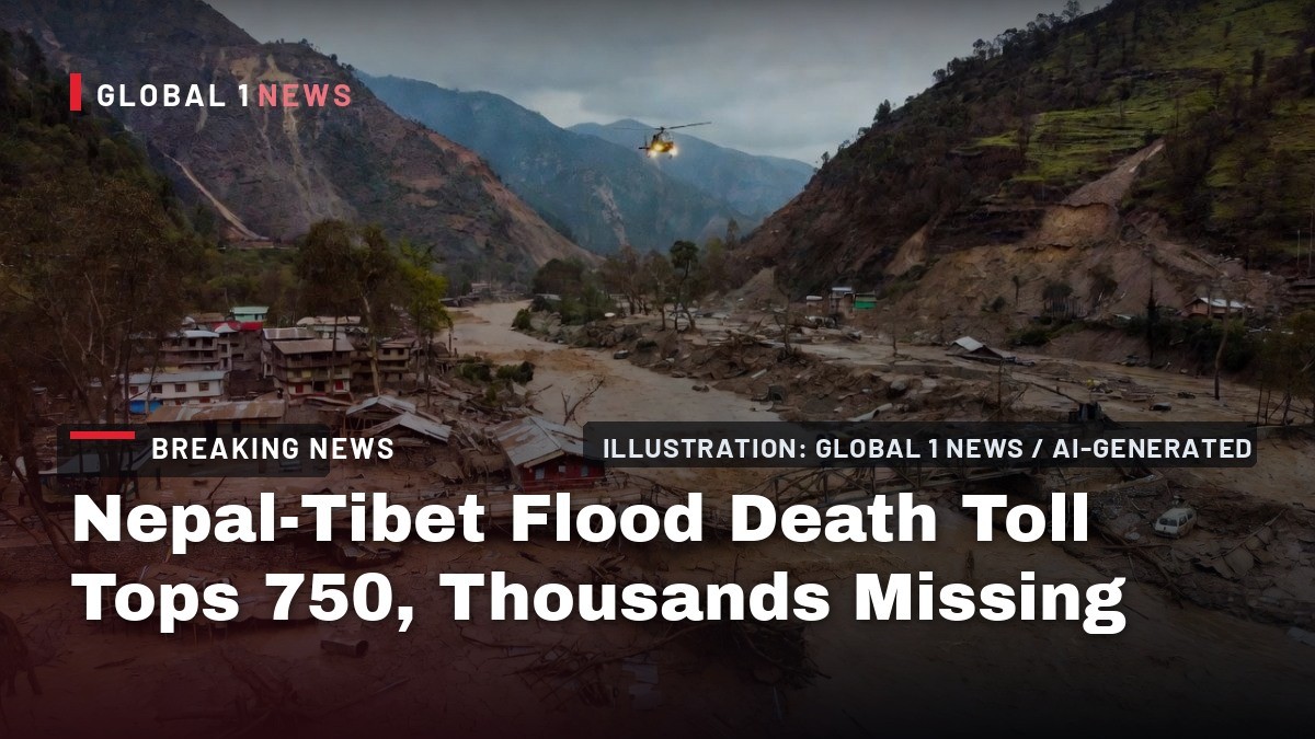 Nepal-Tibet Flood Death Toll Tops 750, Thousands Missing