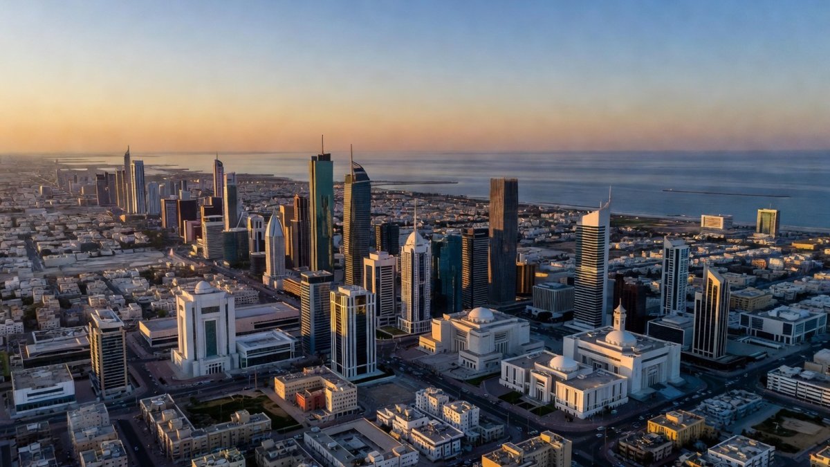 Persian Gulf city skyline