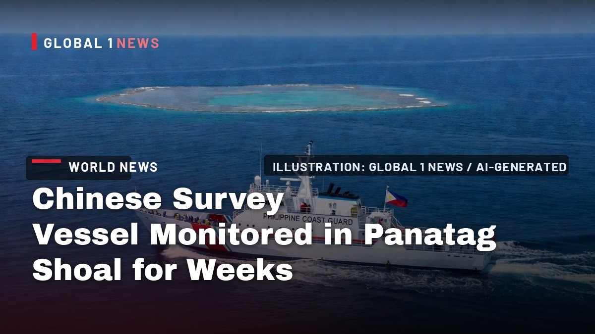 Chinese Survey Vessel Monitored in Panatag Shoal for Weeks