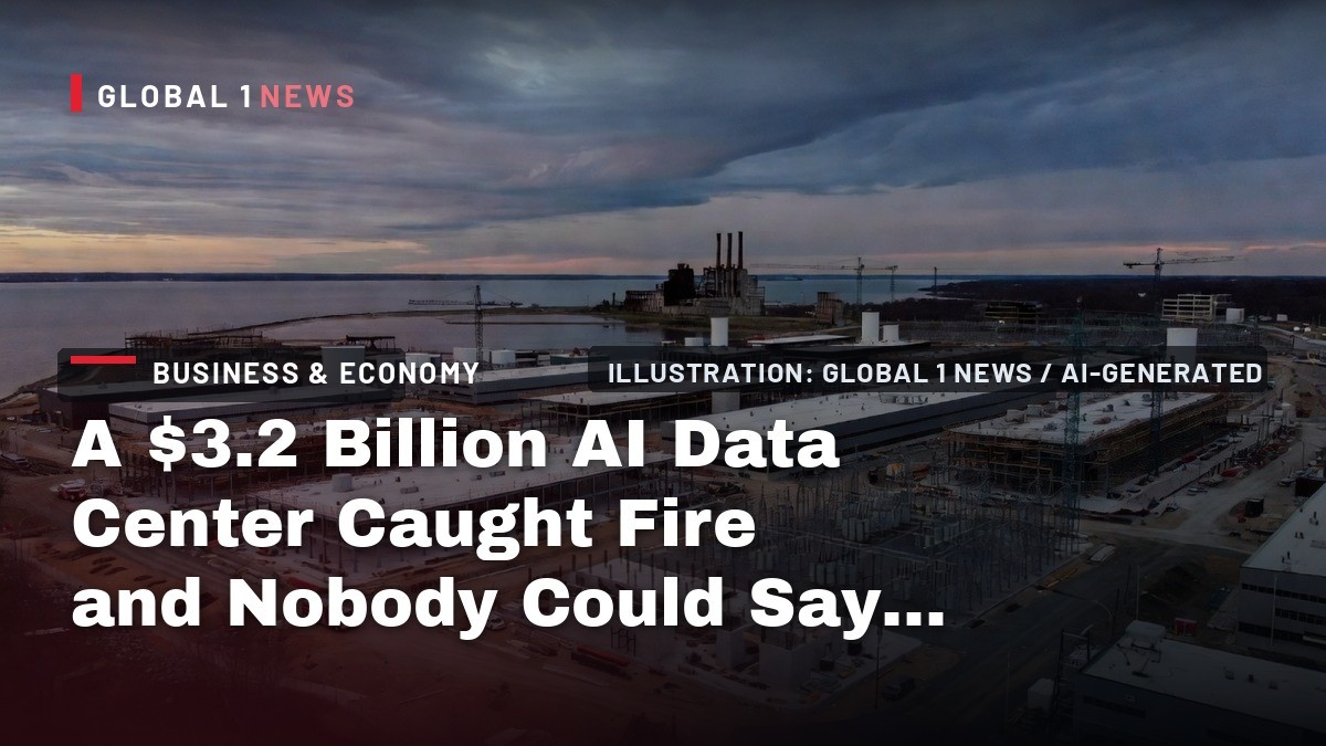 A $3.2 Billion AI Data Center Caught Fire and Nobody Could Say Who Was in Charge