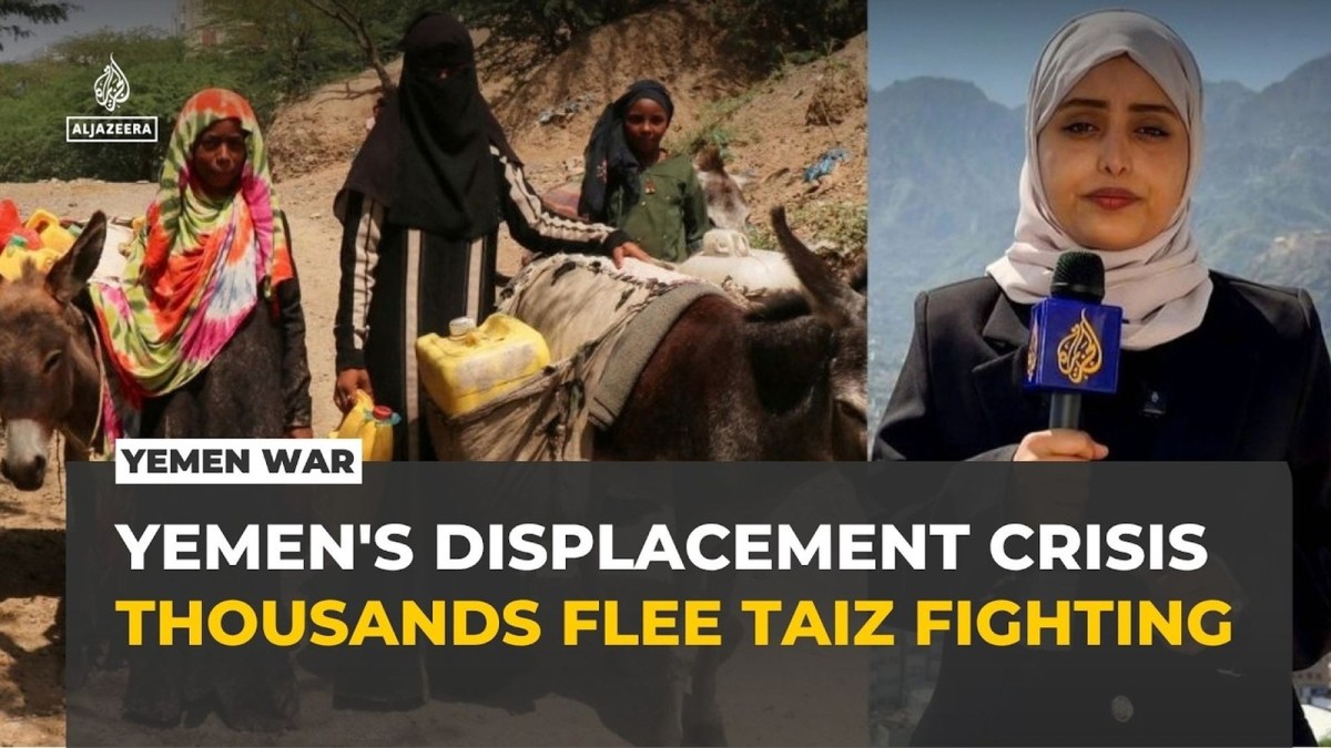 Tens of thousands flee fresh clashes as Taiz province descends into crisis