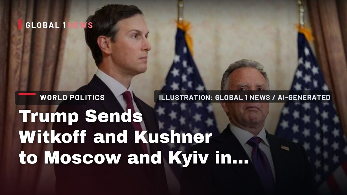 Trump Sends Witkoff and Kushner to Moscow and Kyiv in High-Stakes Push to End Ukraine War