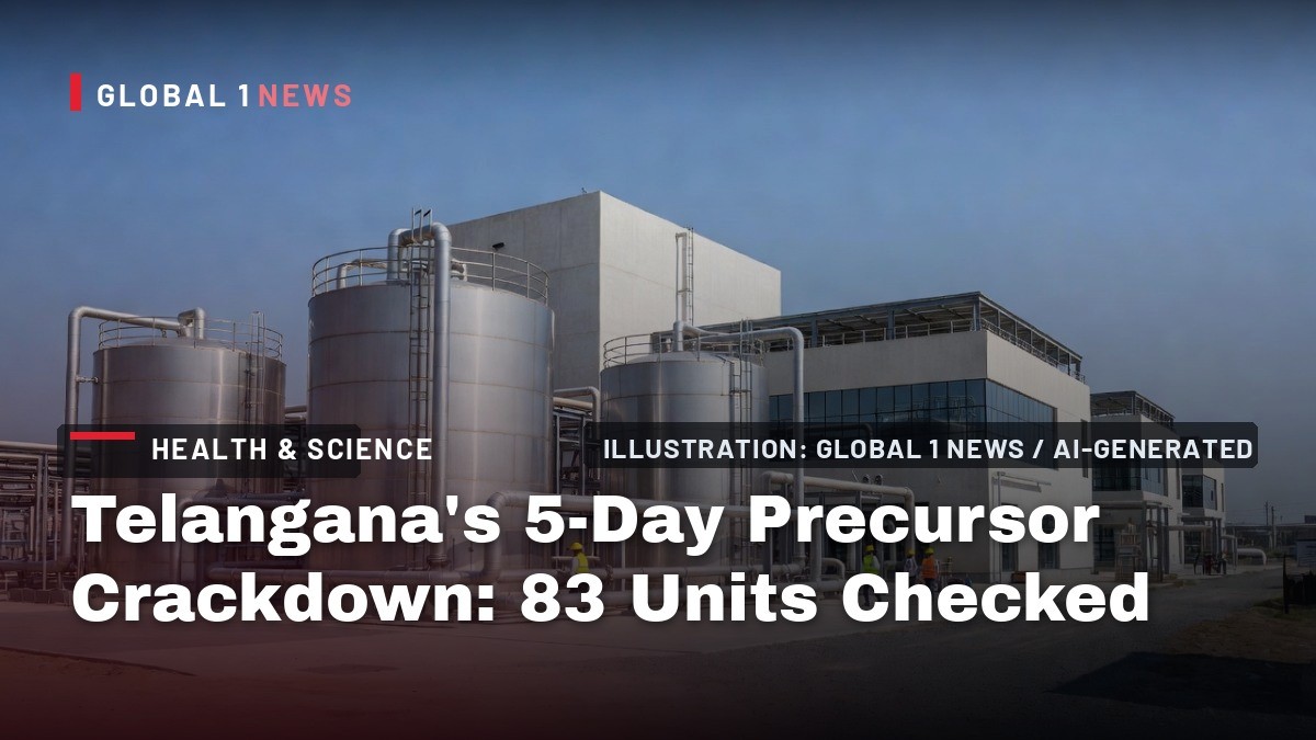 Telangana's 5-Day Precursor Crackdown: 83 Units Checked