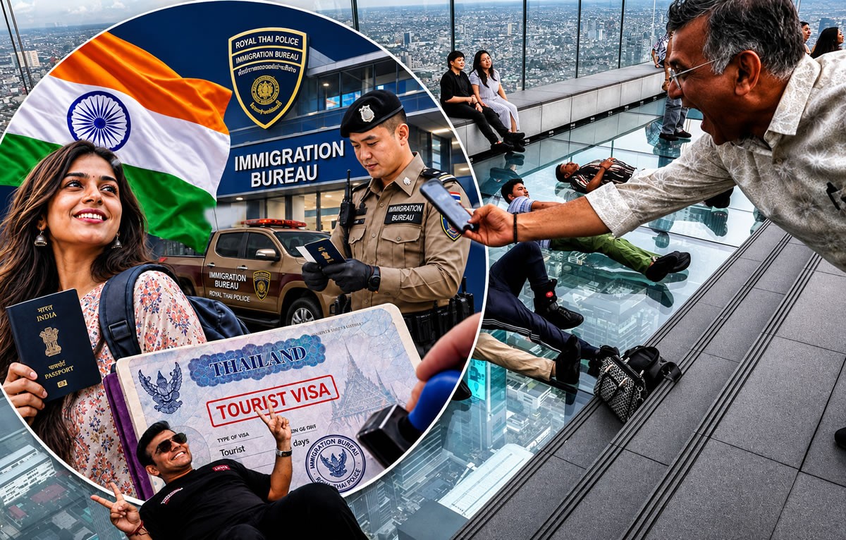 Indian Tourist Arrivals to Thailand Fall 12% After Visa-Policy U-Turn