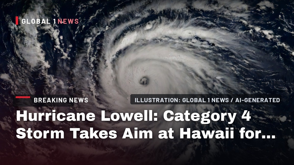 Hurricane Lowell: Category 4 Storm Takes Aim at Hawaii for Labor Day