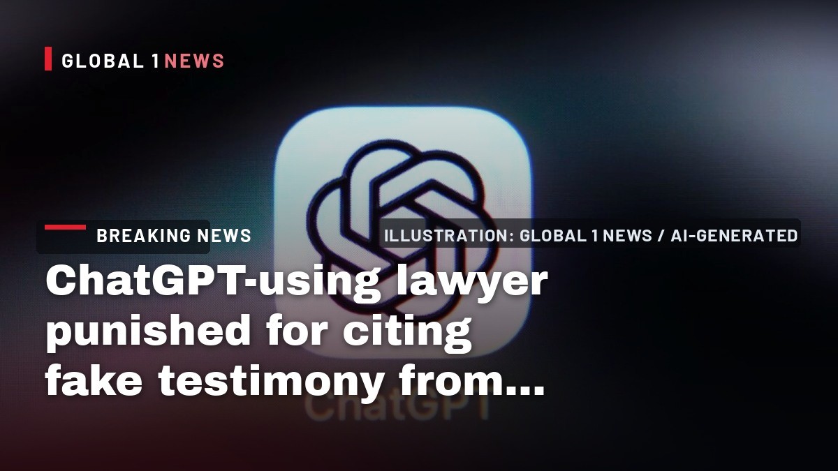 ChatGPT-using lawyer punished for citing fake testimony from made-up witnesses