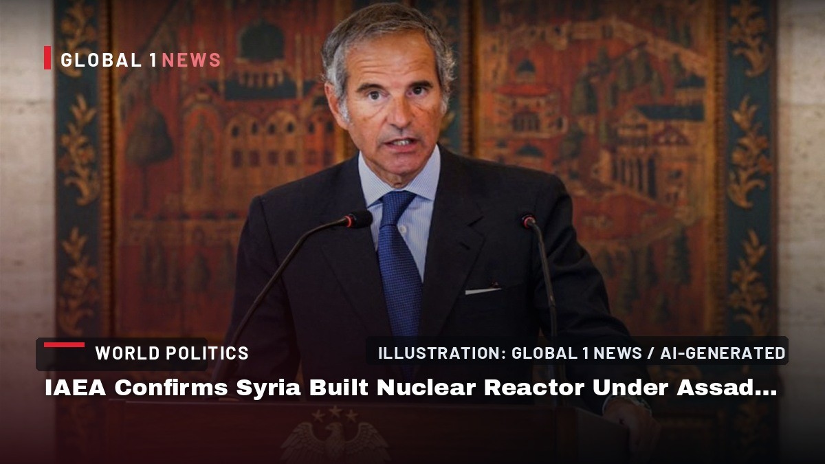 IAEA Confirms Syria Built Nuclear Reactor Under Assad, Unlocking a New Era of Nuclear Accountability in the Middle East