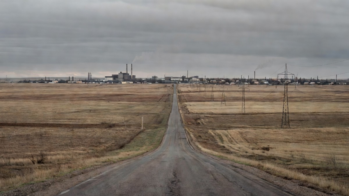 The flat steppe country of eastern Ukraine, where Russian forces are grinding toward the Donbas fortress belt towns