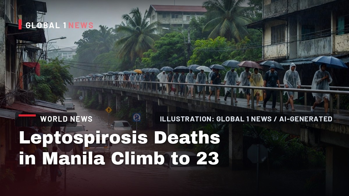 Leptospirosis Deaths in Manila Climb to 23 as Habagat Floods Persist; PAGASA Raises Red Alert Over Metro Manila