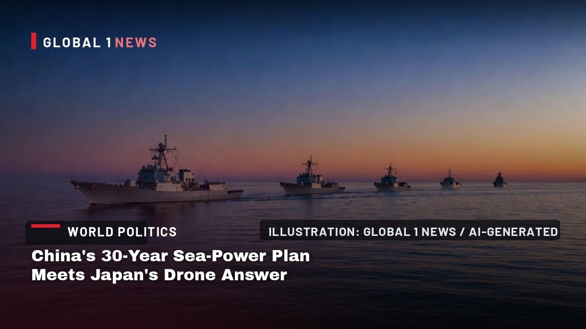 China's 30-Year Sea-Power Plan Meets Japan's Drone Answer