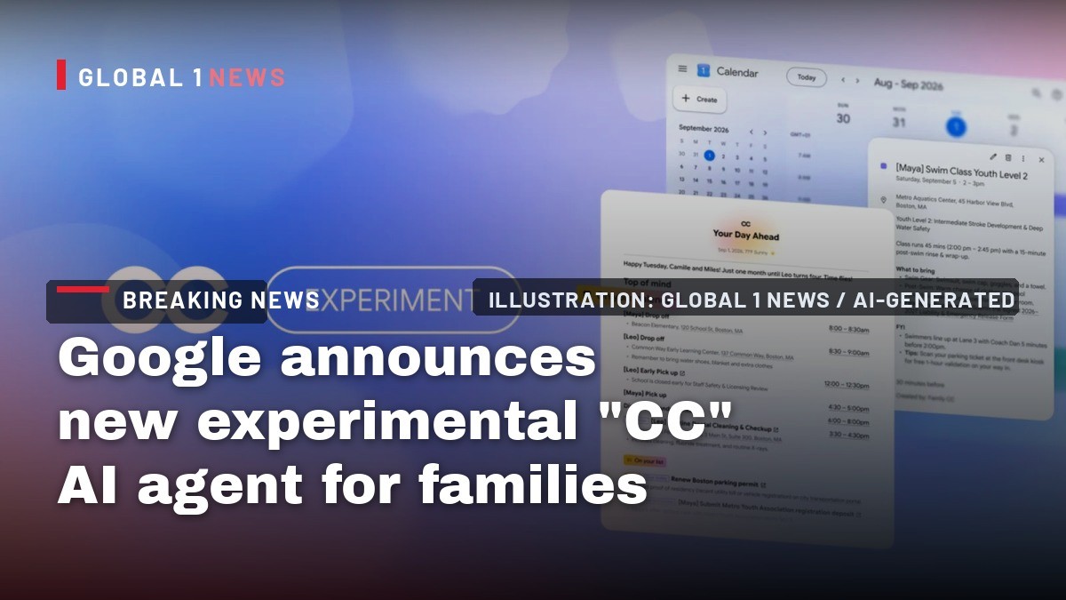 Google announces new experimental "CC" AI agent for families