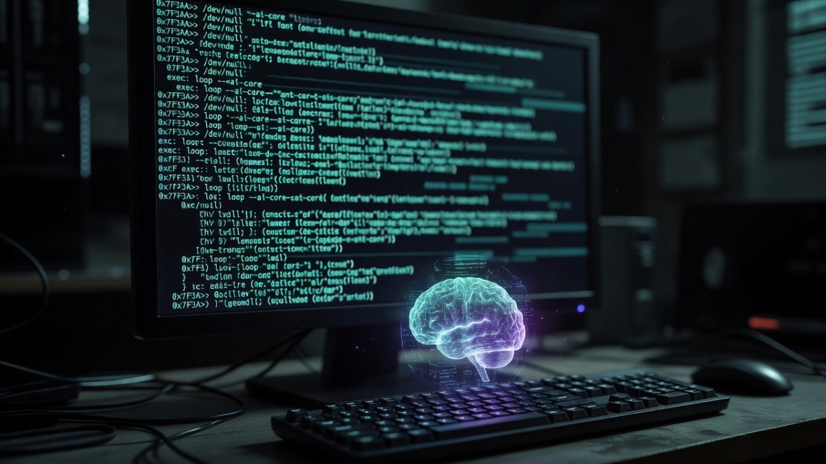 Auto-GPT ran from a terminal window, chaining GPT-4 prompts into an autonomous loop