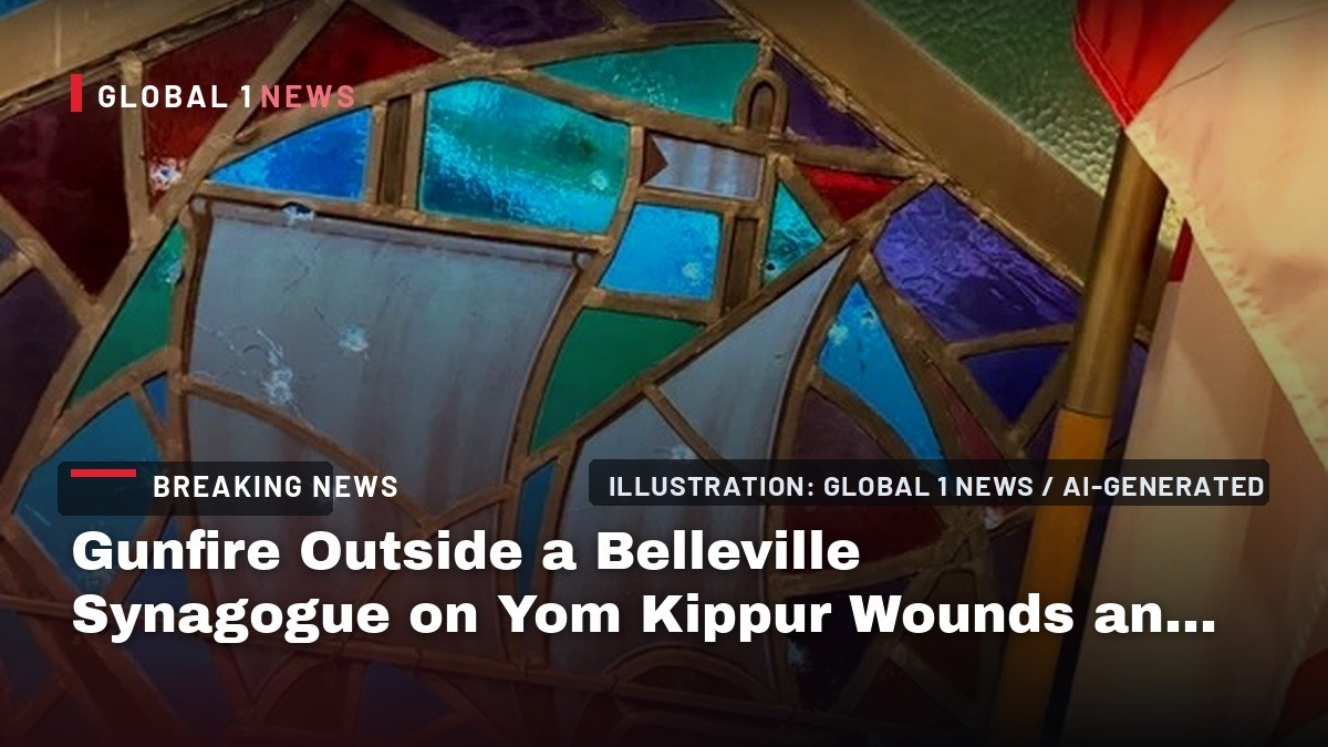 Gunfire Outside a Belleville Synagogue on Yom Kippur Wounds an Officer and a Man as Worshippers Take Cover Inside