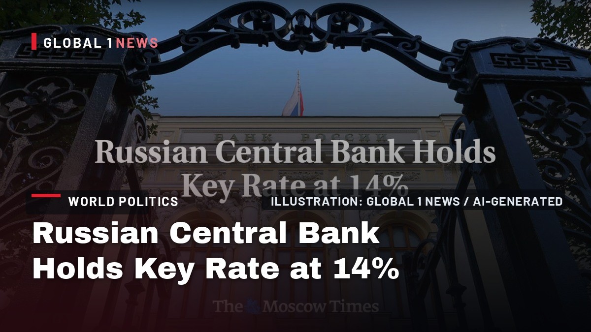 Russian Central Bank Holds Key Rate at 14%