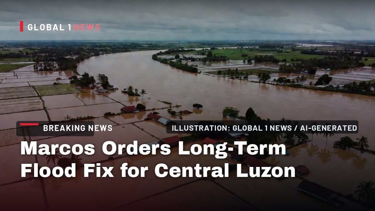 Marcos Orders Long-Term Flood Fix for Central Luzon
