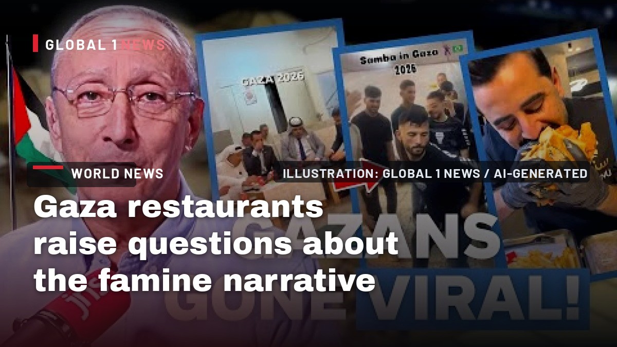 Gaza restaurants raise questions about the famine narrative