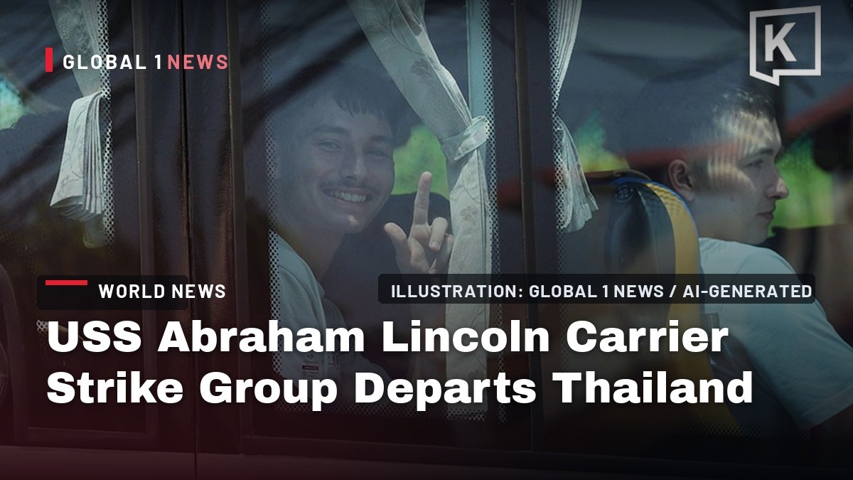 USS Abraham Lincoln Carrier Strike Group Departs Thailand After Five-Day Port Visit