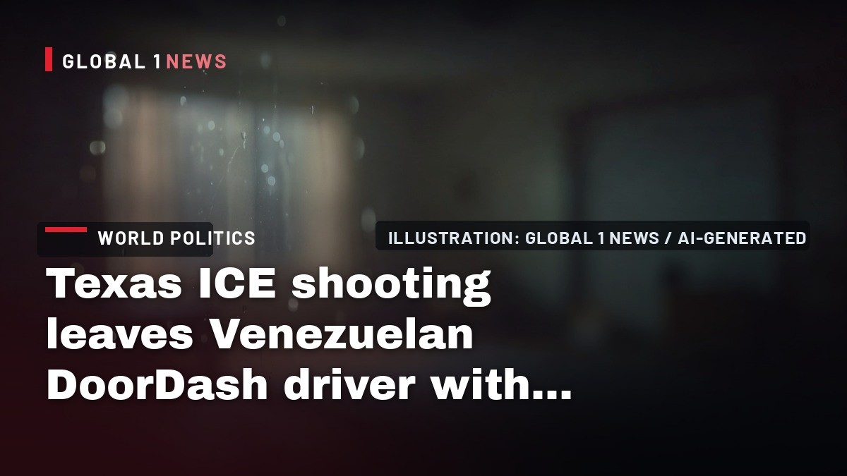 Texas ICE shooting leaves Venezuelan DoorDash driver with bullet in his back, says lawyer