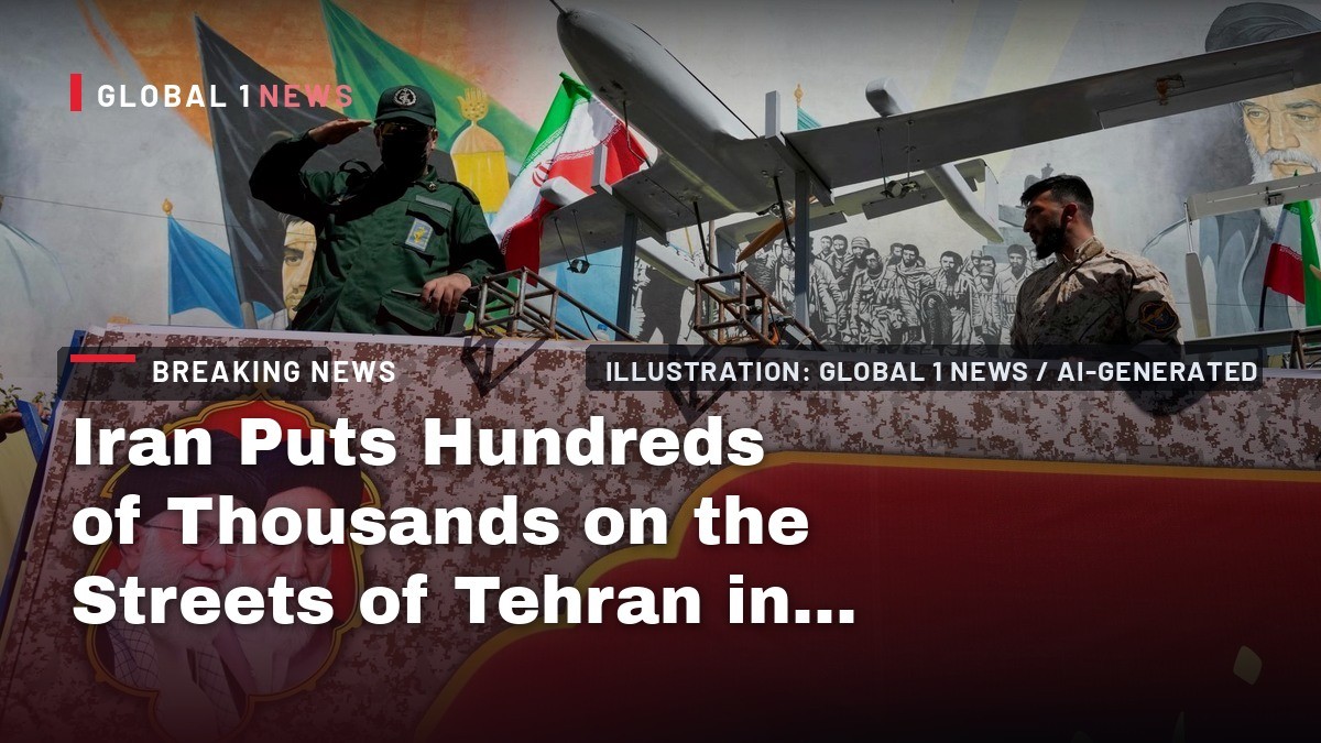 Iran Puts Hundreds of Thousands on the Streets of Tehran in Its Biggest Wartime Show of Force