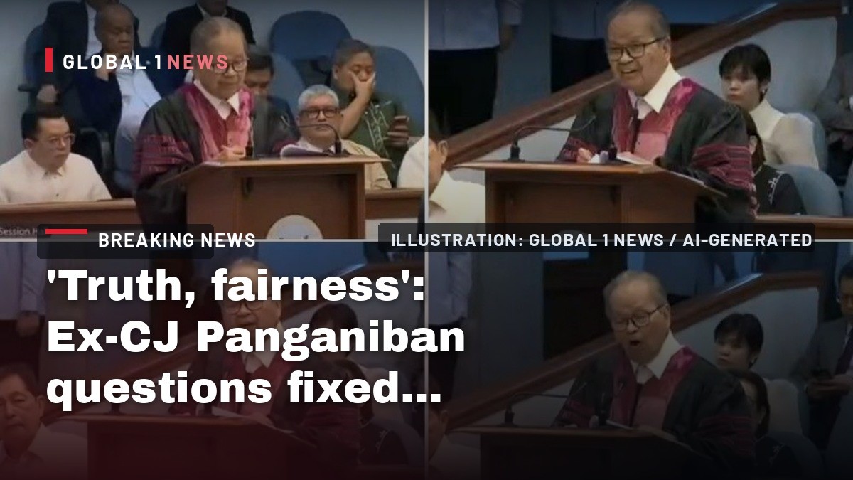'Truth, fairness': Ex-CJ Panganiban questions fixed impeachment math
