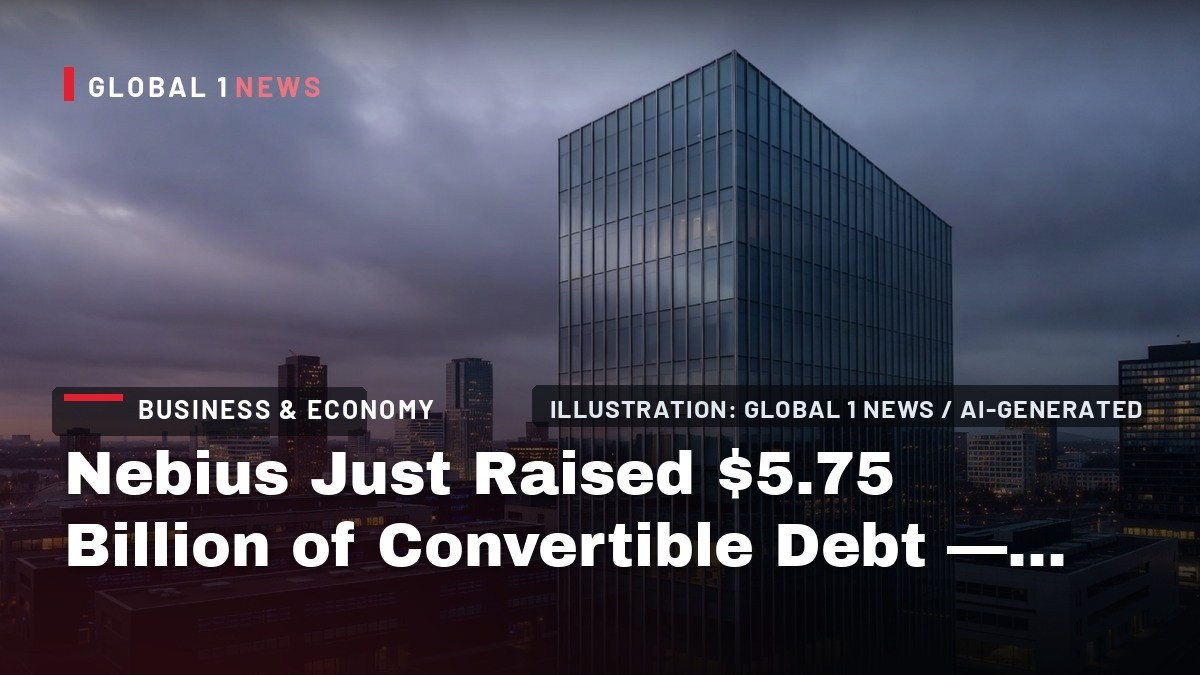 Nebius Just Raised $5.75 Billion of Convertible Debt — Straight Into the Crosshairs of a Famous Short