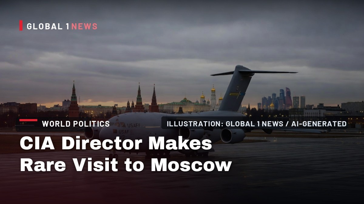 CIA Director Makes Rare Visit to Moscow as U.S.-Russia Back-Channel Talks Intensify