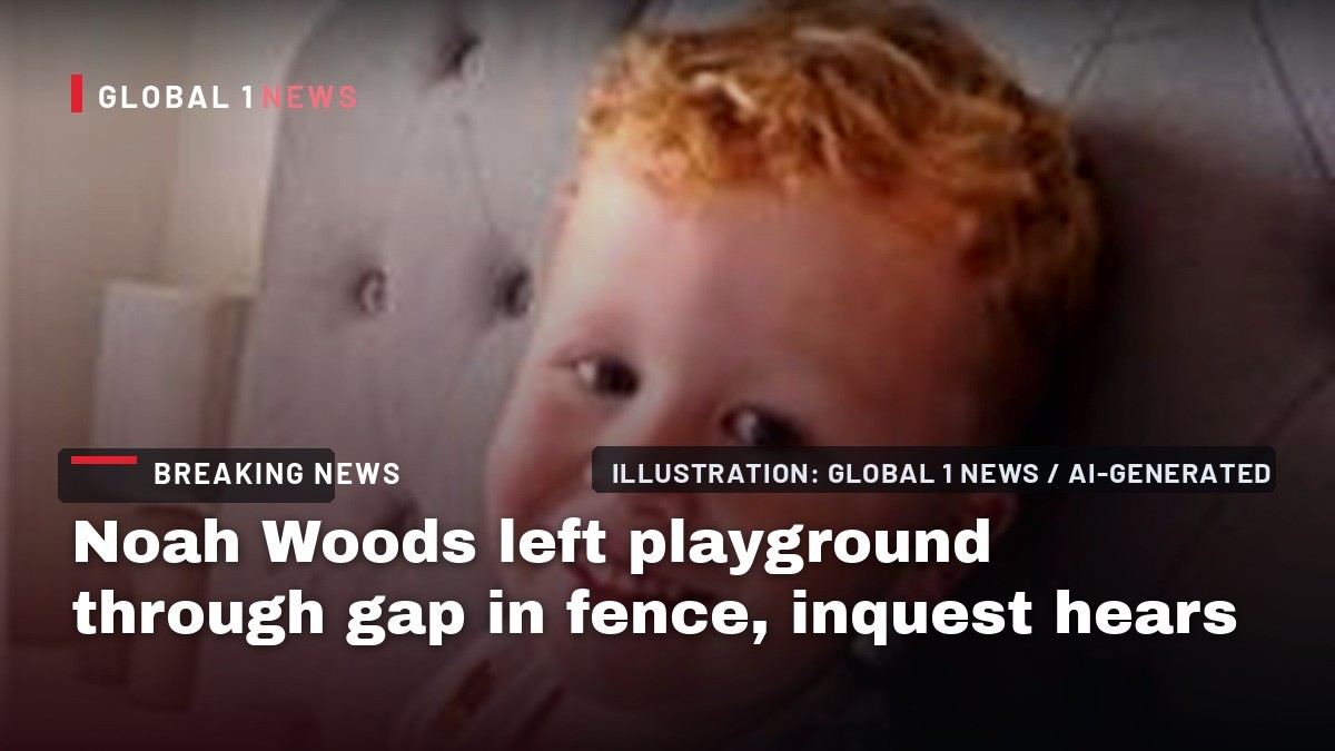 Noah Woods left playground through gap in fence, inquest hears