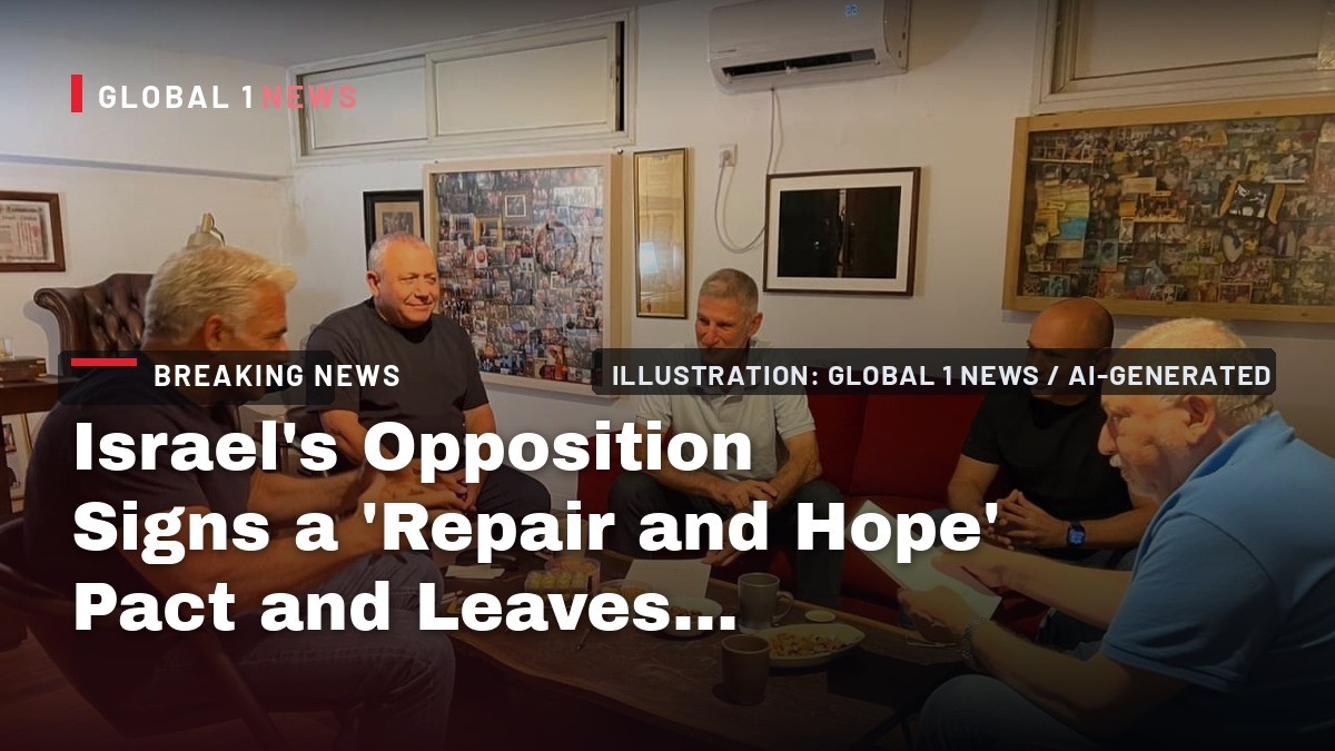 Israel's Opposition Signs a 'Repair and Hope' Pact and Leaves the Premier Question Open