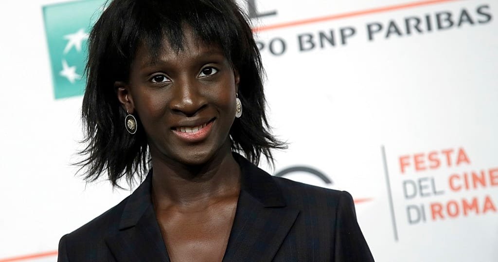Eye Haïdara at a photo session for Le Sens de la fête in Rome, 2017