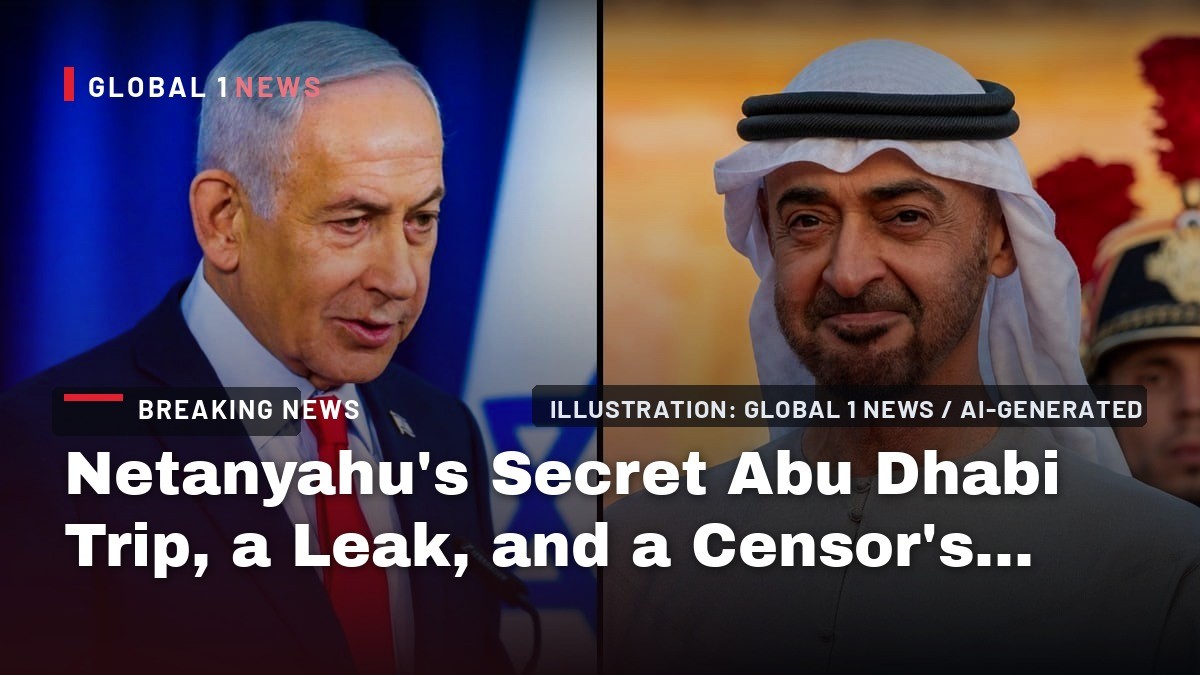 Netanyahu's Secret Abu Dhabi Trip, a Leak, and a Censor's Complaint