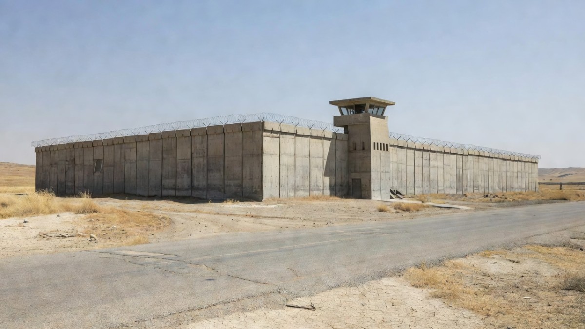 Detention facilities where Palestinian journalists, including Mahmoud Fatafta, have been held