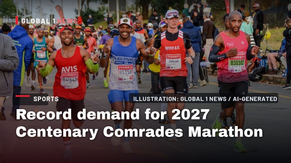 Record demand for 2027 Centenary Comrades Marathon