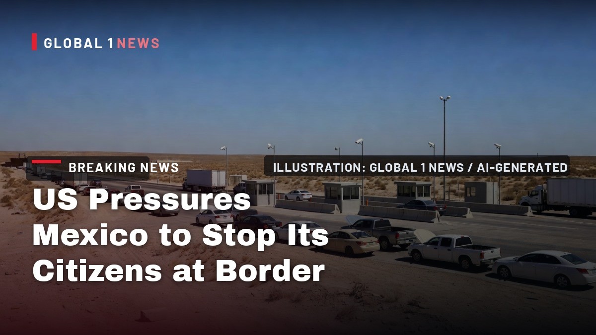 US Pressures Mexico to Stop Its Citizens at Border