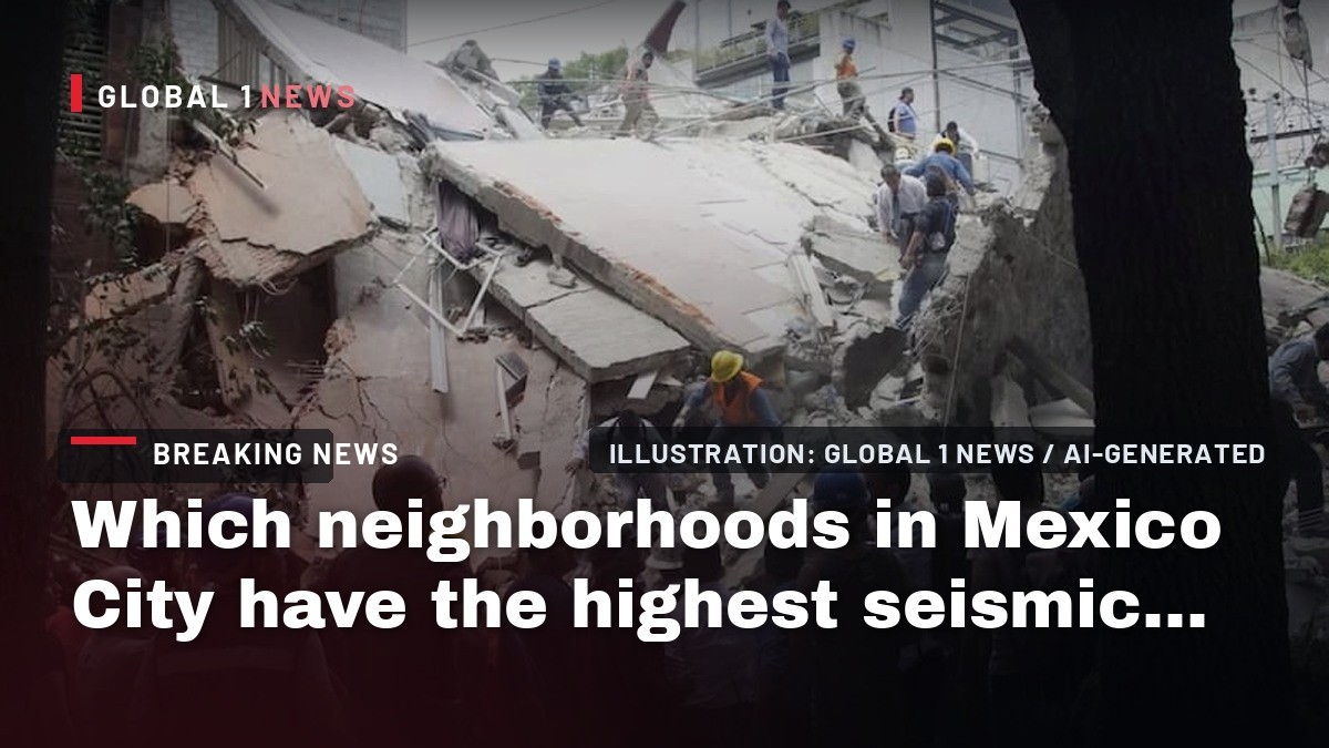 Which neighborhoods in Mexico City have the highest seismic risk?
