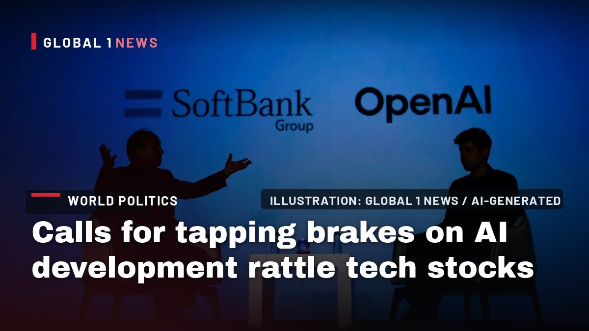 Calls for tapping brakes on AI development rattle tech stocks