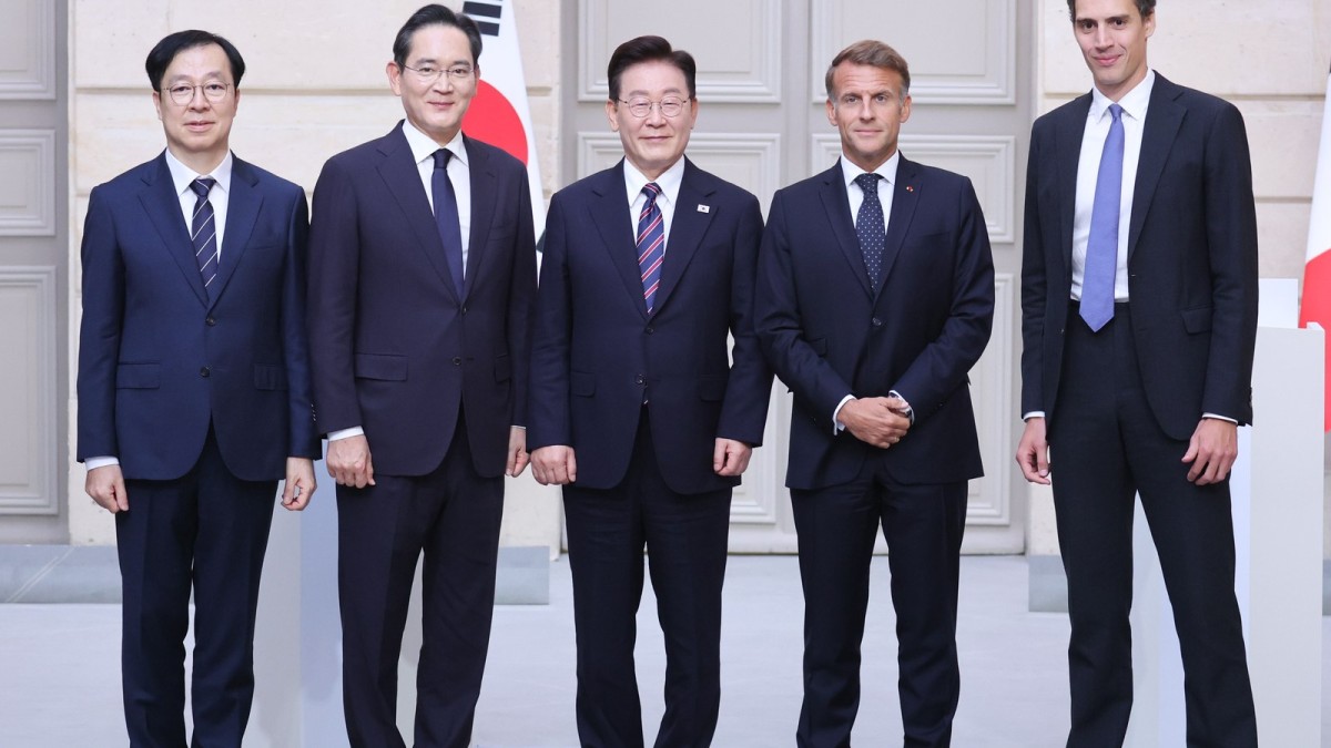 Samsung Electronics and French AI startup Mistral partnership announced alongside the Korea-France summit in Paris