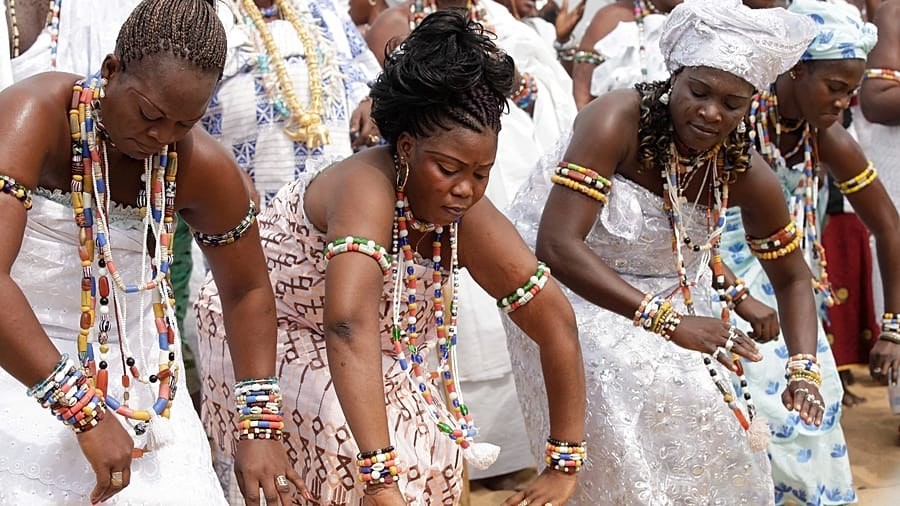 Togo's Sacred Stone Emerges White, Promising Peace and Prosperity