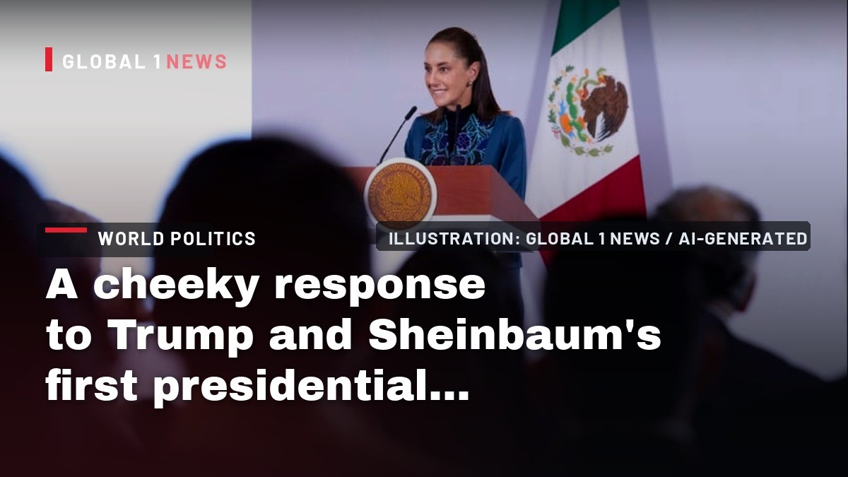 A cheeky response to Trump and Sheinbaum’s first presidential trip to Asia: Wednesday’s mañanera recapped