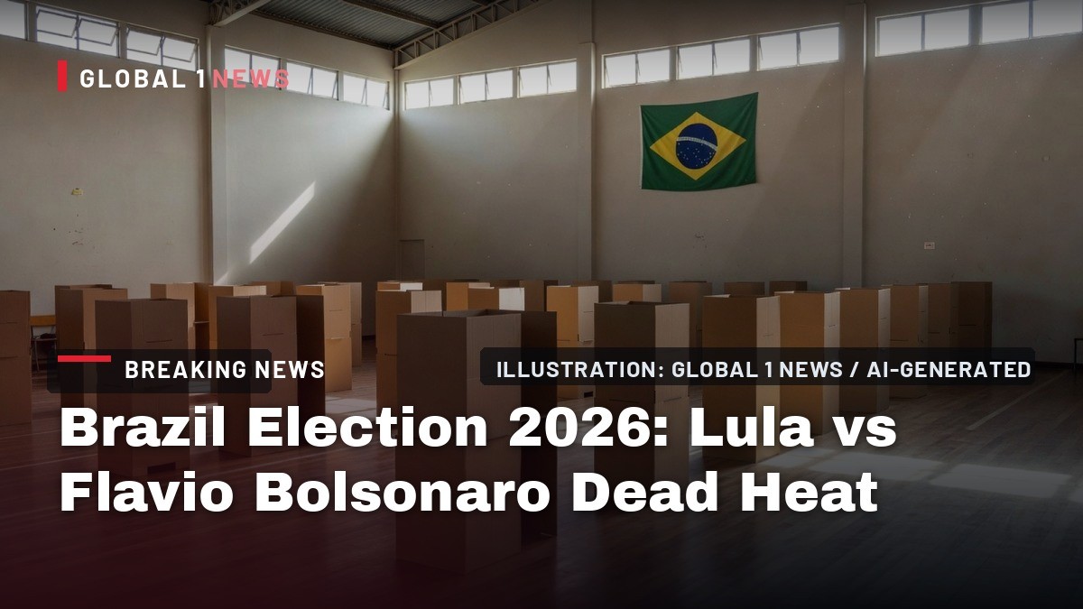 Brazil Election 2026: Lula vs Flavio Bolsonaro Dead Heat