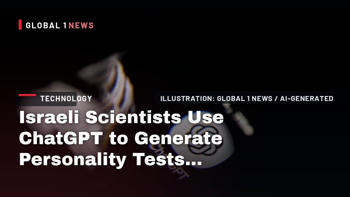 Israeli Scientists Use ChatGPT to Generate Personality Tests and Predict Survey Results