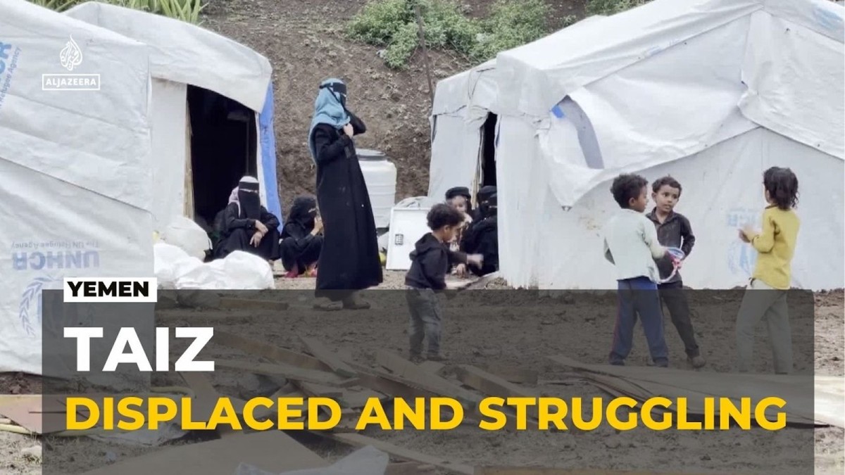 Yemen crisis drives families from Taiz into desperate makeshift camps