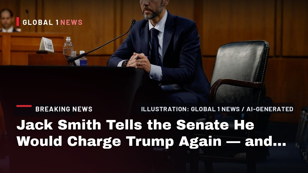 Jack Smith Tells the Senate He Would Charge Trump Again — and Republicans Call Him a ‘Dirtbag’