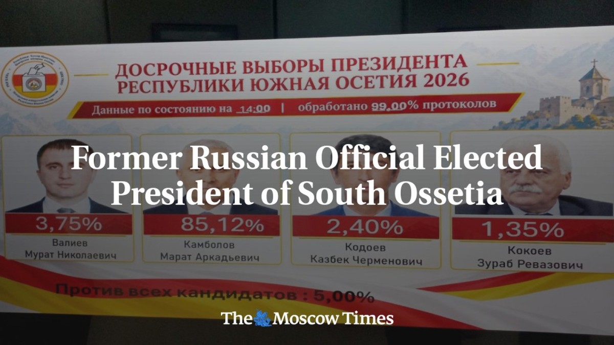 Former Russian Official Elected President of South Ossetia