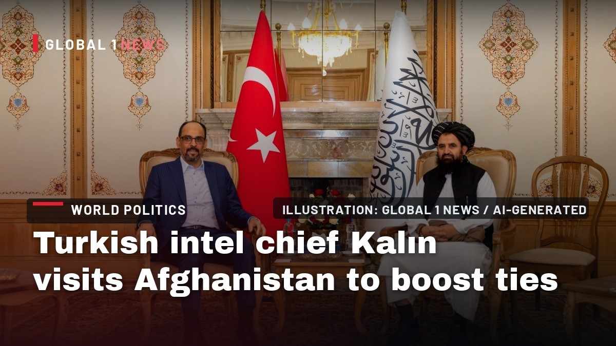 Turkish intel chief Kalın visits Afghanistan to boost ties