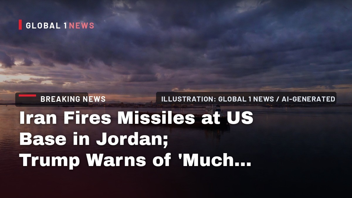Iran Fires Missiles at US Base in Jordan; Trump Warns of 'Much Harder' Response